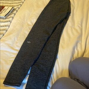 Alo Yoga heathered blue Leggings
